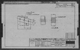 Manufacturer's drawing for North American Aviation B-25 Mitchell Bomber. Drawing number 98-61660