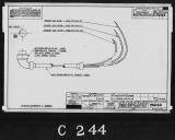 Manufacturer's drawing for Lockheed Corporation P-38 Lightning. Drawing number 196160