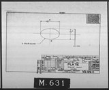 Manufacturer's drawing for Chance Vought F4U Corsair. Drawing number 10611