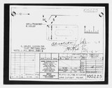 Manufacturer's drawing for Beechcraft AT-10 Wichita - Private. Drawing number 105225