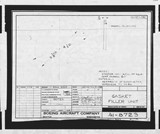 Manufacturer's drawing for Boeing Aircraft Corporation B-17 Flying Fortress. Drawing number 41-8723
