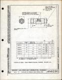 Manufacturer's drawing for Generic Parts - Aviation Standards. Drawing number an6280