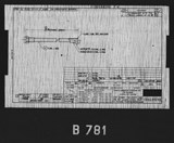 Manufacturer's drawing for North American Aviation B-25 Mitchell Bomber. Drawing number 108-588246