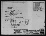 Manufacturer's drawing for North American Aviation B-25 Mitchell Bomber. Drawing number 98-53498_M