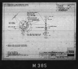 Manufacturer's drawing for North American Aviation B-25 Mitchell Bomber. Drawing number 98-43347
