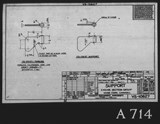 Manufacturer's drawing for Chance Vought F4U Corsair. Drawing number 10627