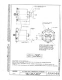 Manufacturer's drawing for Generic Parts - Aviation General Manuals. Drawing number AN4149