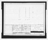 Manufacturer's drawing for Boeing Aircraft Corporation B-17 Flying Fortress. Drawing number 41-1218