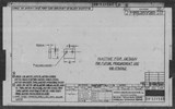Manufacturer's drawing for North American Aviation B-25 Mitchell Bomber. Drawing number 98-531563