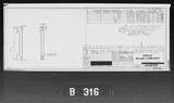 Manufacturer's drawing for Boeing Aircraft Corporation B-17 Flying Fortress. Drawing number 1-20335