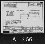 Manufacturer's drawing for Lockheed Corporation P-38 Lightning. Drawing number 195852