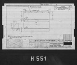 Manufacturer's drawing for North American Aviation B-25 Mitchell Bomber. Drawing number 98-71037