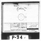 Manufacturer's drawing for Boeing Aircraft Corporation B-17 Flying Fortress. Drawing number 21-5523