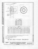 Manufacturer's drawing for Generic Parts - Aviation General Manuals. Drawing number AN942
