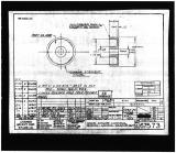 Manufacturer's drawing for Lockheed Corporation P-38 Lightning. Drawing number 67573