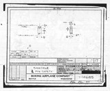 Manufacturer's drawing for Boeing Aircraft Corporation B-17 Flying Fortress. Drawing number 1-14685