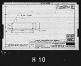 Manufacturer's drawing for North American Aviation B-25 Mitchell Bomber. Drawing number 98-54058