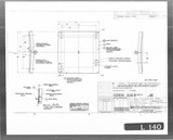 Manufacturer's drawing for Bell Aircraft P-39 Airacobra. Drawing number 33-739-038