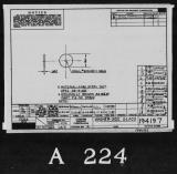 Manufacturer's drawing for Lockheed Corporation P-38 Lightning. Drawing number 194197