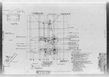 Manufacturer's drawing for North American Aviation B-25 Mitchell Bomber. Drawing number 98-61101