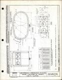 Manufacturer's drawing for Generic Parts - Aviation Standards. Drawing number an4124