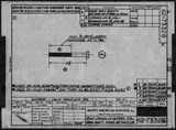 Manufacturer's drawing for North American Aviation B-25 Mitchell Bomber. Drawing number 62-73328