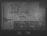 Manufacturer's drawing for Chance Vought F4U Corsair. Drawing number 41057