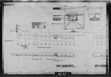 Manufacturer's drawing for North American Aviation B-25 Mitchell Bomber. Drawing number 98-54201