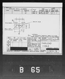 Manufacturer's drawing for Boeing Aircraft Corporation B-17 Flying Fortress. Drawing number 1-19001-31