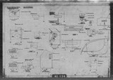 Manufacturer's drawing for North American Aviation B-25 Mitchell Bomber. Drawing number 108-00014