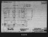 Manufacturer's drawing for North American Aviation B-25 Mitchell Bomber. Drawing number 98-54604