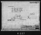 Manufacturer's drawing for North American Aviation B-25 Mitchell Bomber. Drawing number 62a-317523