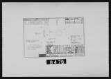 Manufacturer's drawing for Beechcraft T-34 Mentor. Drawing number 35-820122