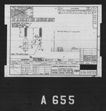Manufacturer's drawing for North American Aviation B-25 Mitchell Bomber. Drawing number 62B-310720