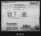 Manufacturer's drawing for North American Aviation B-25 Mitchell Bomber. Drawing number 98-54382