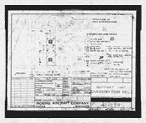 Manufacturer's drawing for Boeing Aircraft Corporation B-17 Flying Fortress. Drawing number 41-1259