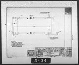 Manufacturer's drawing for Chance Vought F4U Corsair. Drawing number 33065