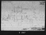 Manufacturer's drawing for North American Aviation B-25 Mitchell Bomber. Drawing number 98-61538