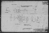 Manufacturer's drawing for North American Aviation B-25 Mitchell Bomber. Drawing number 98-61124