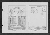 Manufacturer's drawing for North American Aviation B-25 Mitchell Bomber. Drawing number 2C17 2C18