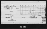 Manufacturer's drawing for North American Aviation B-25 Mitchell Bomber. Drawing number 98-541306