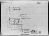Manufacturer's drawing for North American Aviation B-25 Mitchell Bomber. Drawing number 98-66001