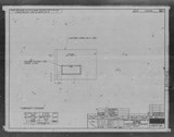 Manufacturer's drawing for North American Aviation B-25 Mitchell Bomber. Drawing number 108-53786