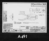 Manufacturer's drawing for Packard Motor Car Co. Packard Merlin V-1650. Drawing number at9588
