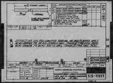 Manufacturer's drawing for North American Aviation B-25 Mitchell Bomber. Drawing number 62B-71897