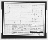 Manufacturer's drawing for Boeing Aircraft Corporation B-17 Flying Fortress. Drawing number 41-1735