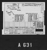 Manufacturer's drawing for North American Aviation B-25 Mitchell Bomber. Drawing number 62A-53927