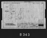 Manufacturer's drawing for North American Aviation B-25 Mitchell Bomber. Drawing number 108-317448