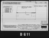 Manufacturer's drawing for North American Aviation P-51 Mustang. Drawing number 104-61383