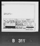 Manufacturer's drawing for Boeing Aircraft Corporation B-17 Flying Fortress. Drawing number 1-20330